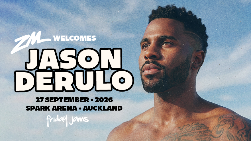 Jason Derulo is coming to NZ!