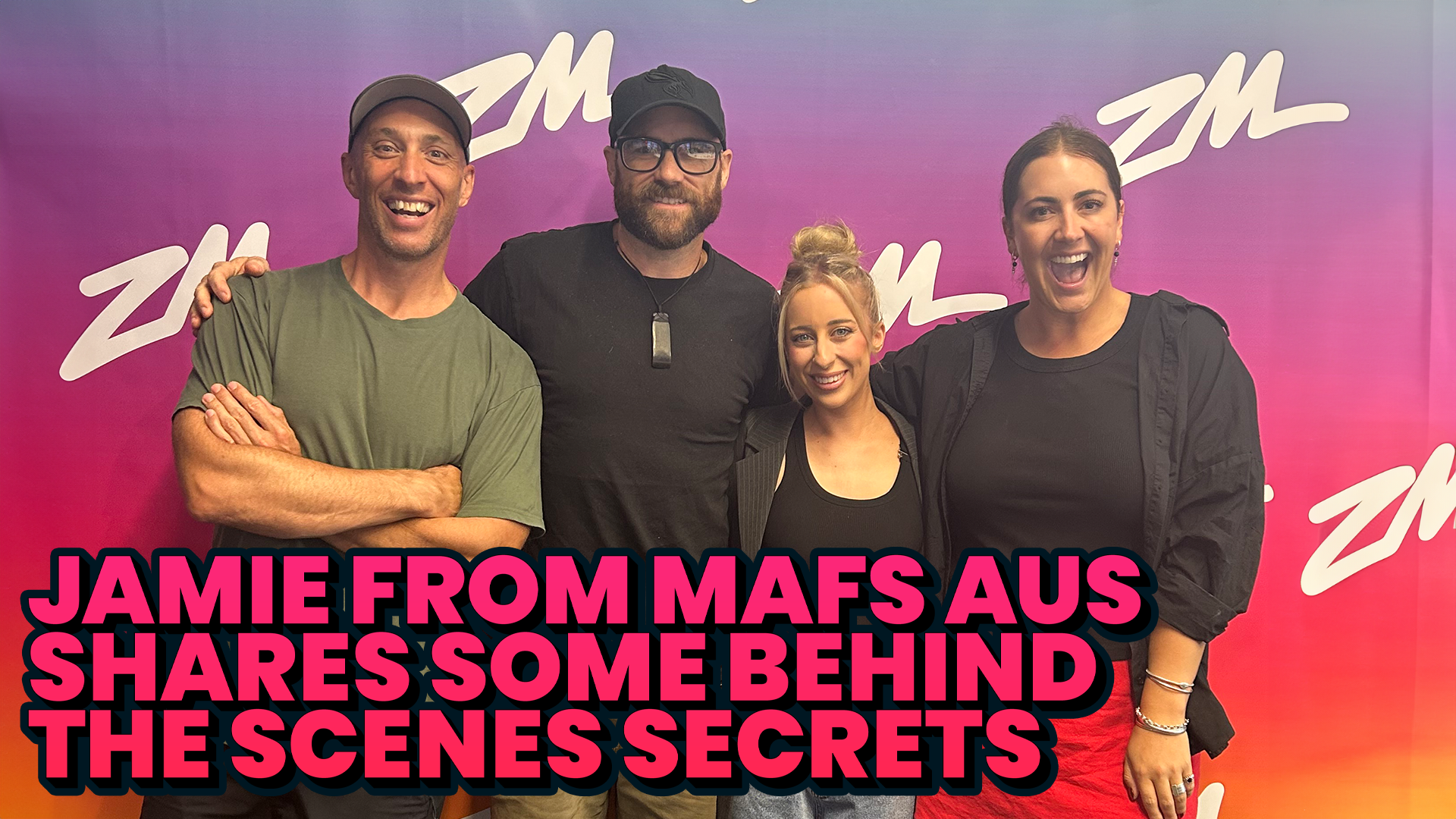 Fletch, Vaughan & Hayley Chat To Jamie From MAFS AU