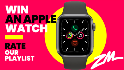 Rate our playlist and you could win a brand new Apple Watch!