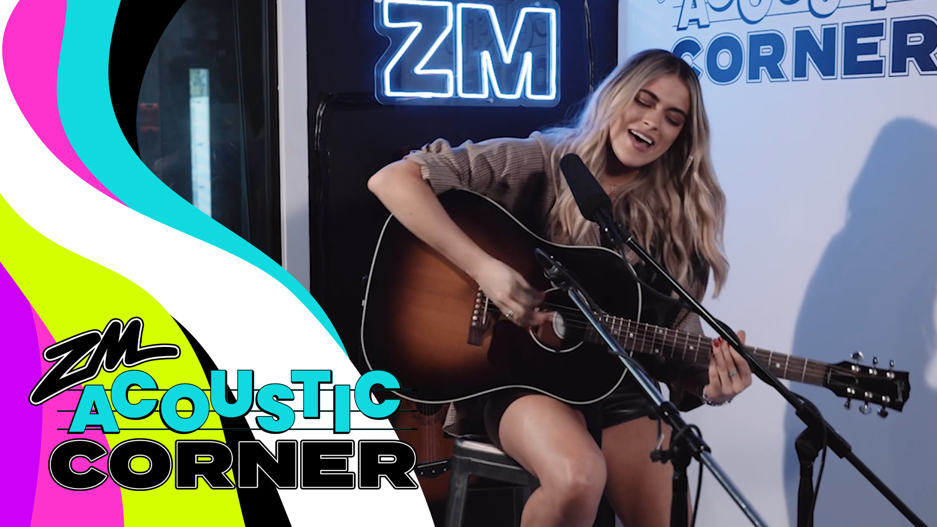 Alana Springsteen brought the house down in ZM's Acoustic Corner