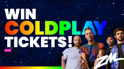 Win tickets to Coldplay every day this week!
