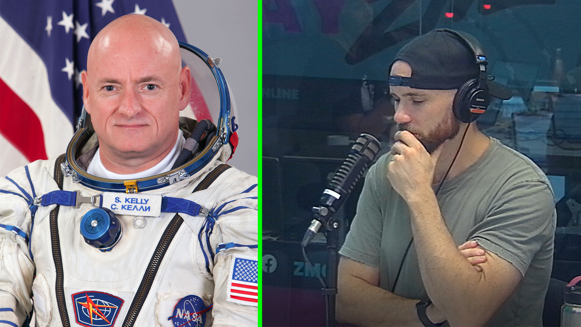 Fletch, Vaughan and Megan interview Astronaut Scott Kelly