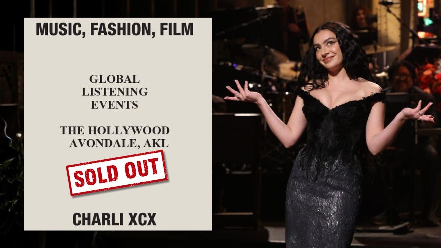Charli XCX sells out Auckland listening party