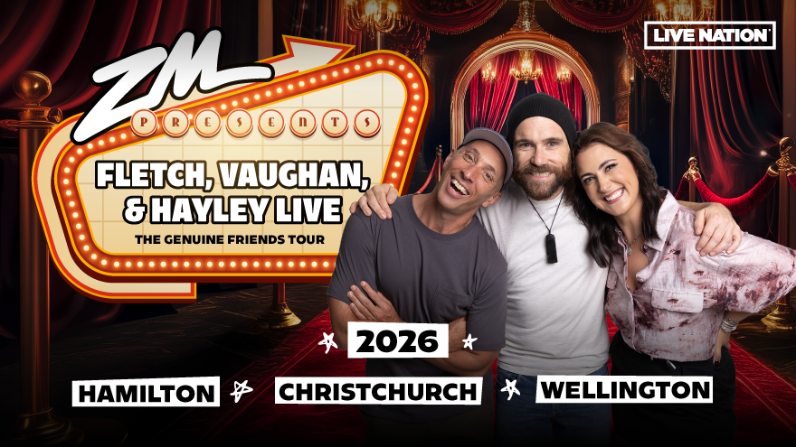 Fletch, Vaughan & Hayley LIVE - The Genuine Friends Tour!