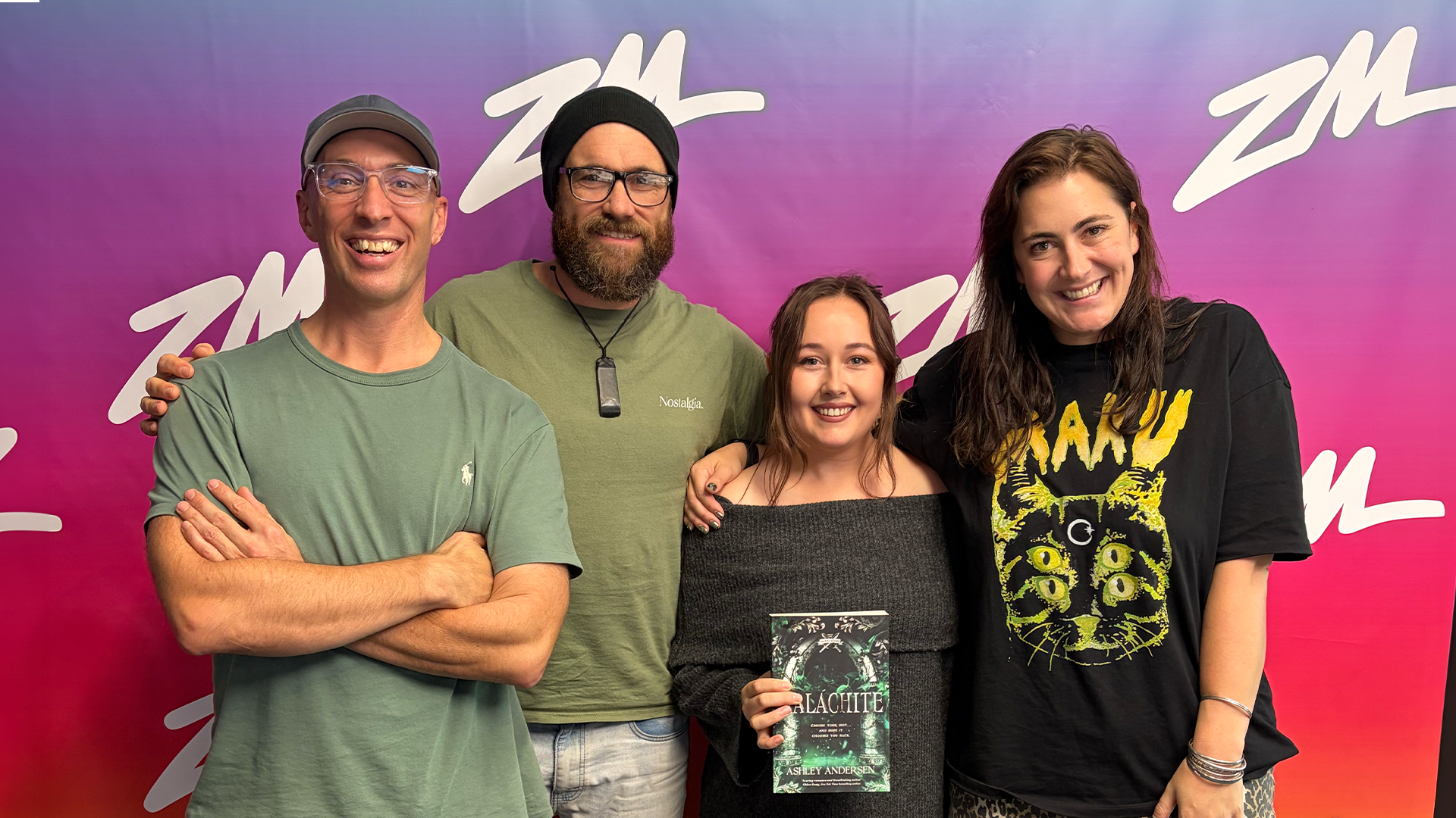 Fletch, Vaughan & Hayley write smut for a Kiwi Romance Author!