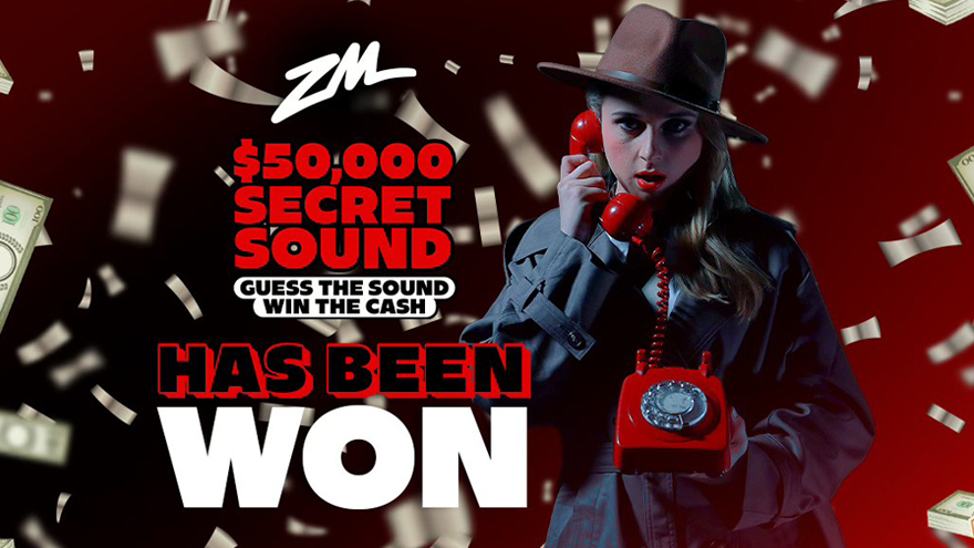 ZM's $50,000 Secret Sound has been won - watch the life-changing moment!