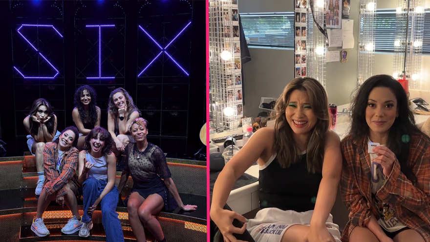 The cast of SIX The Musical chat to FVH's Producer Carwen!