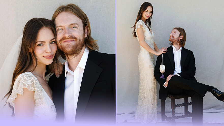 Finneas O'Connell and Claudia Sulewski are married