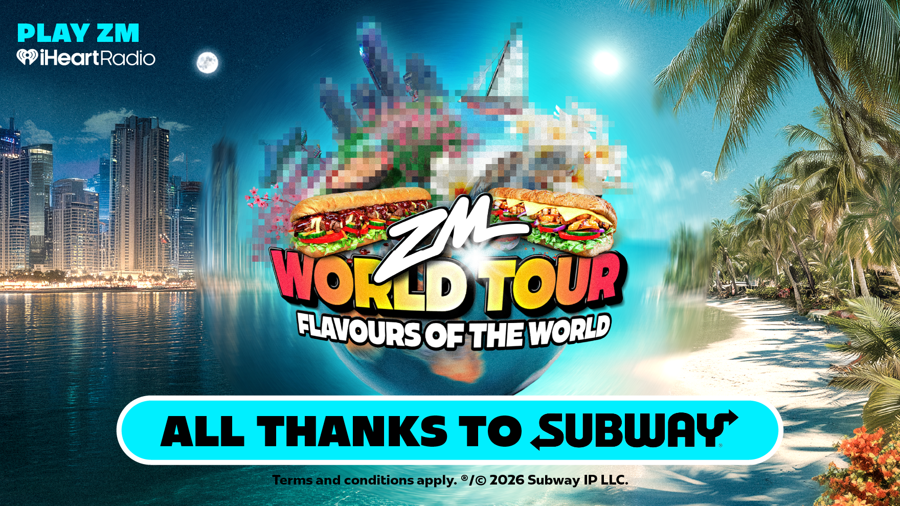 ZM World Tour - Flavours of the World Edition with Subway