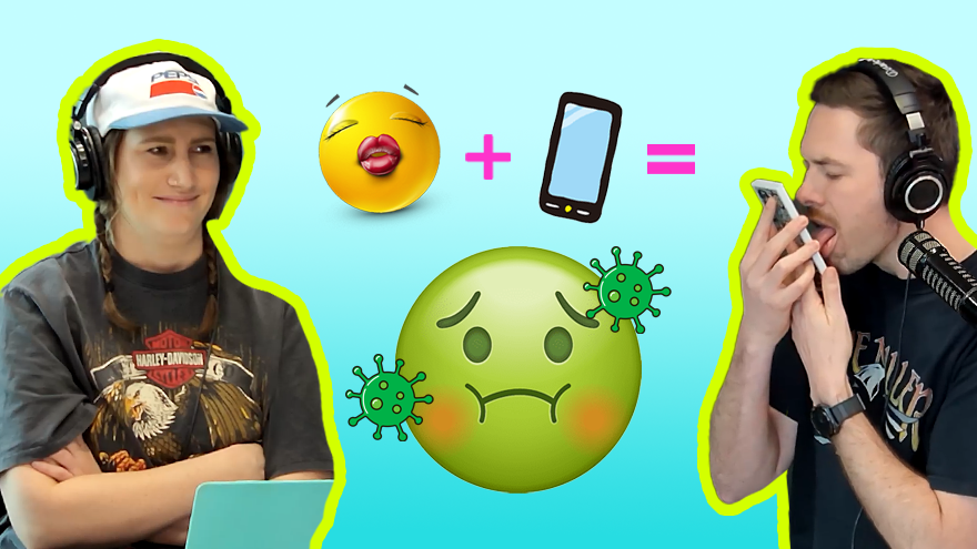 We've been licking too many things & it needs to end now