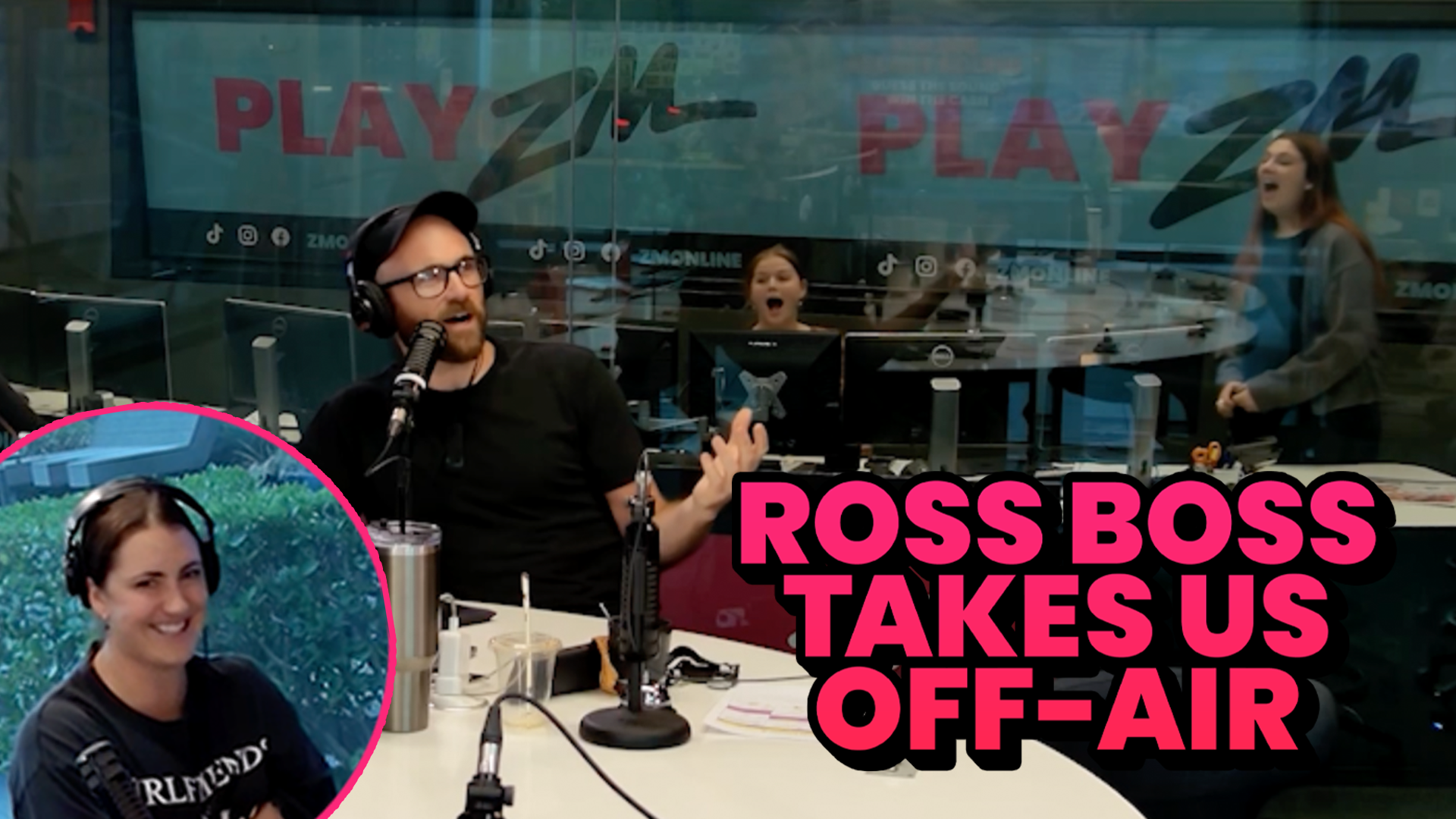 Ross Boss Takes Fletch, Vaughan & Hayley Off-Air