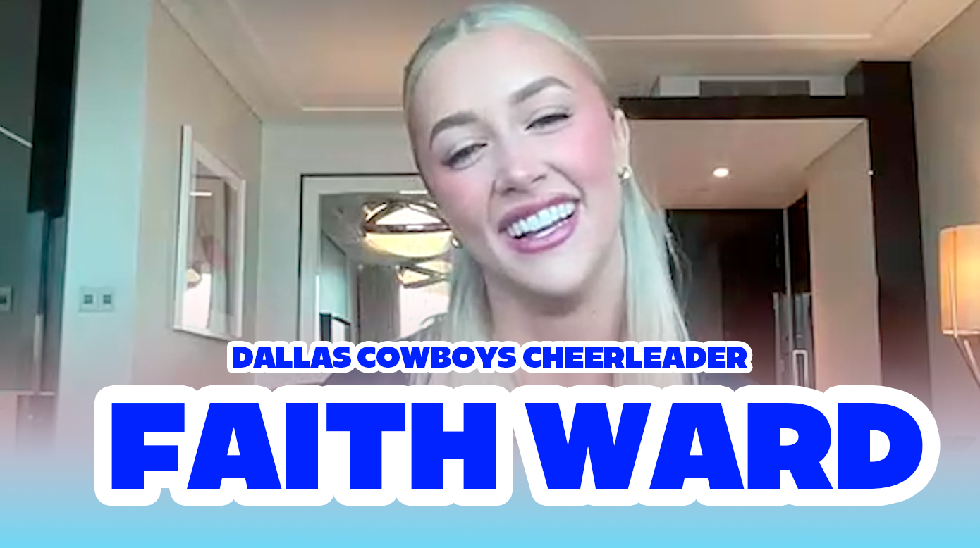 Faith Ward from the Dallas Cowboy's Cheerleaders!