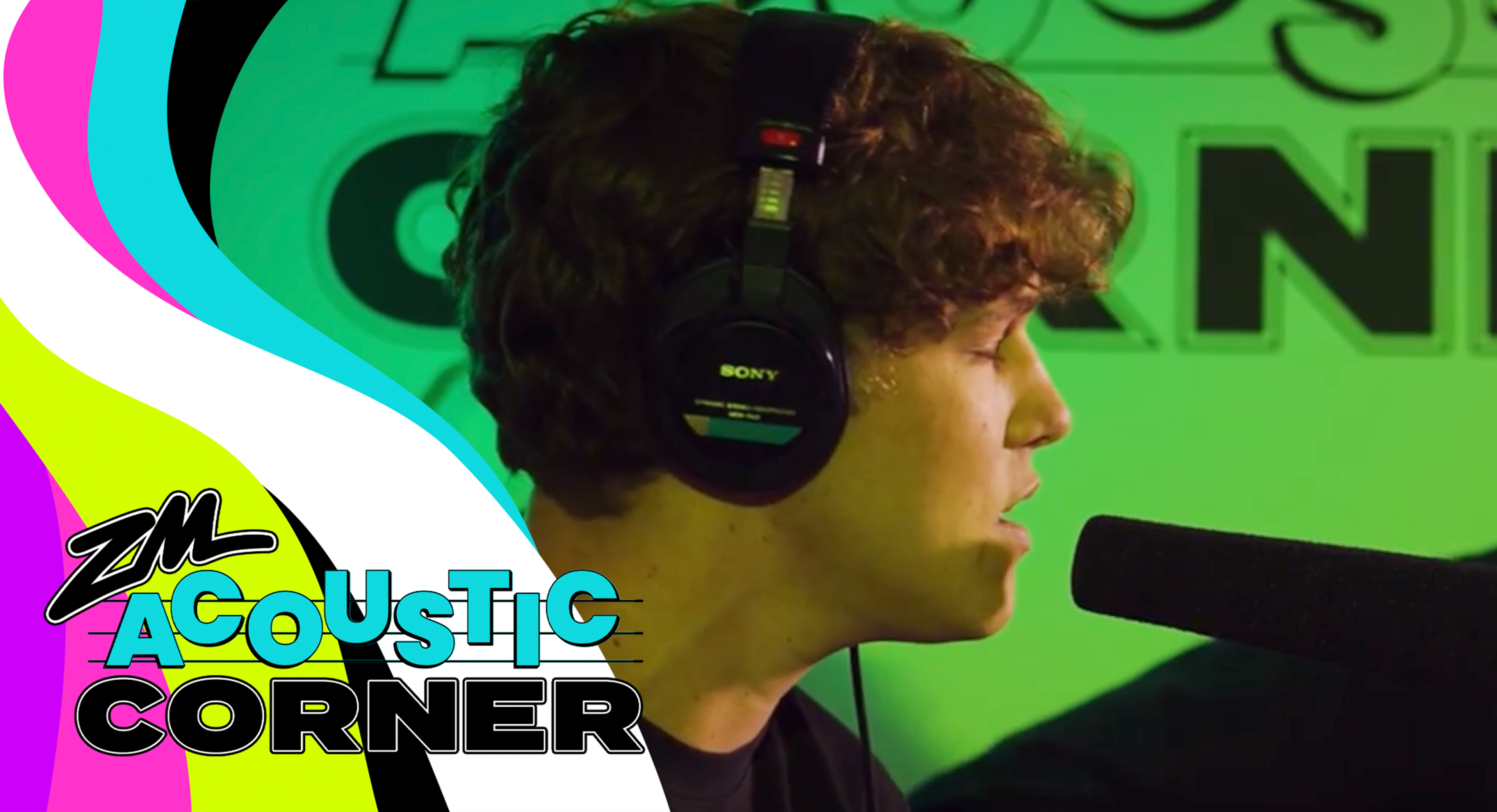 Max Allais is refusing to let the party end with his acoustic performance