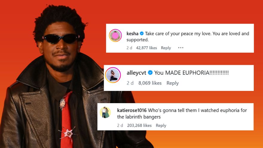 Labrinth fires shots at Euphoria