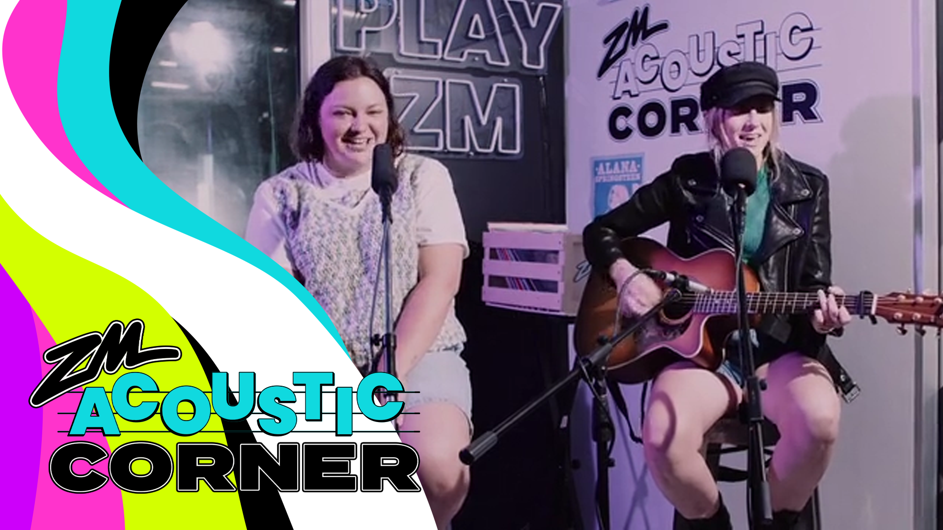 Kaylee Bell and Navvy slayed ZM's Acoustic Corner with "Life is Tough (But So Am I)"