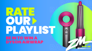 Win a Dyson Airwrap by rating our playlist!