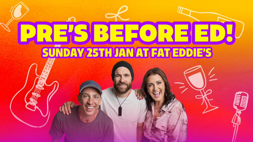 Pre's before Ed with Fletch, Vaughan and Hayley