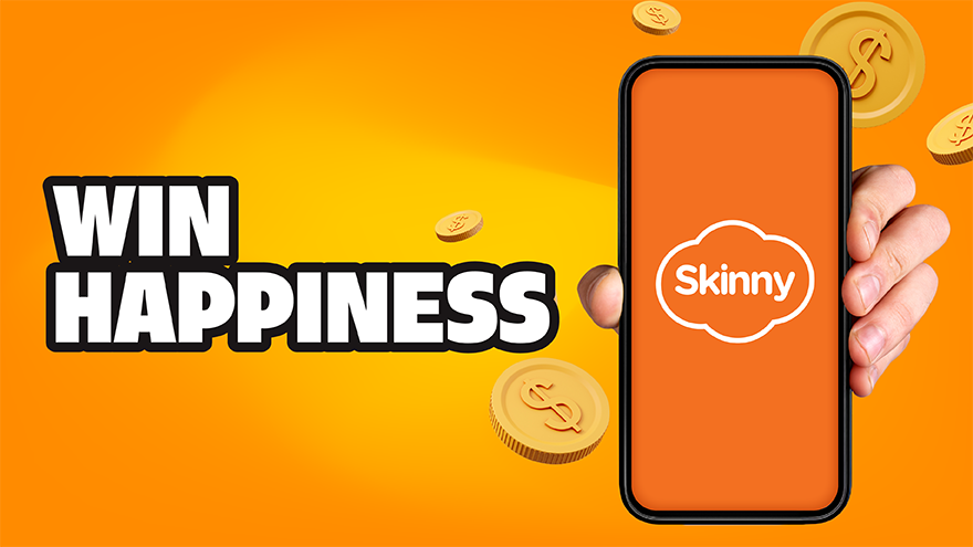 Win $500 cash with Skinny