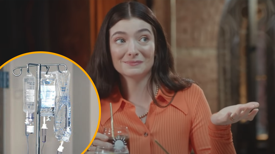 Lorde got so drunk during her filming with Seth Myers that she needed an IV drip