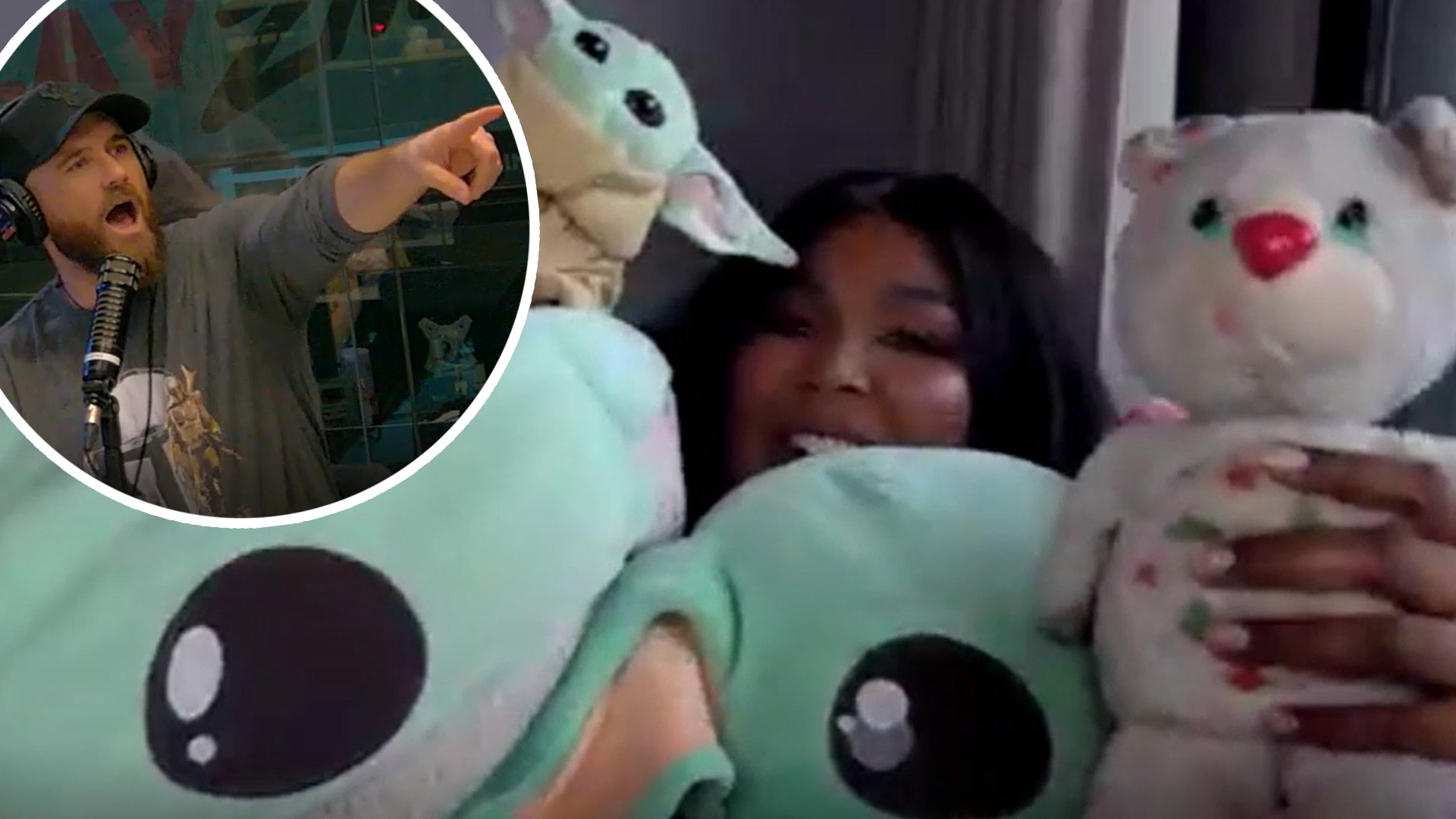 Fletch, Vaughan & Hayley Catch Up With Lizzo