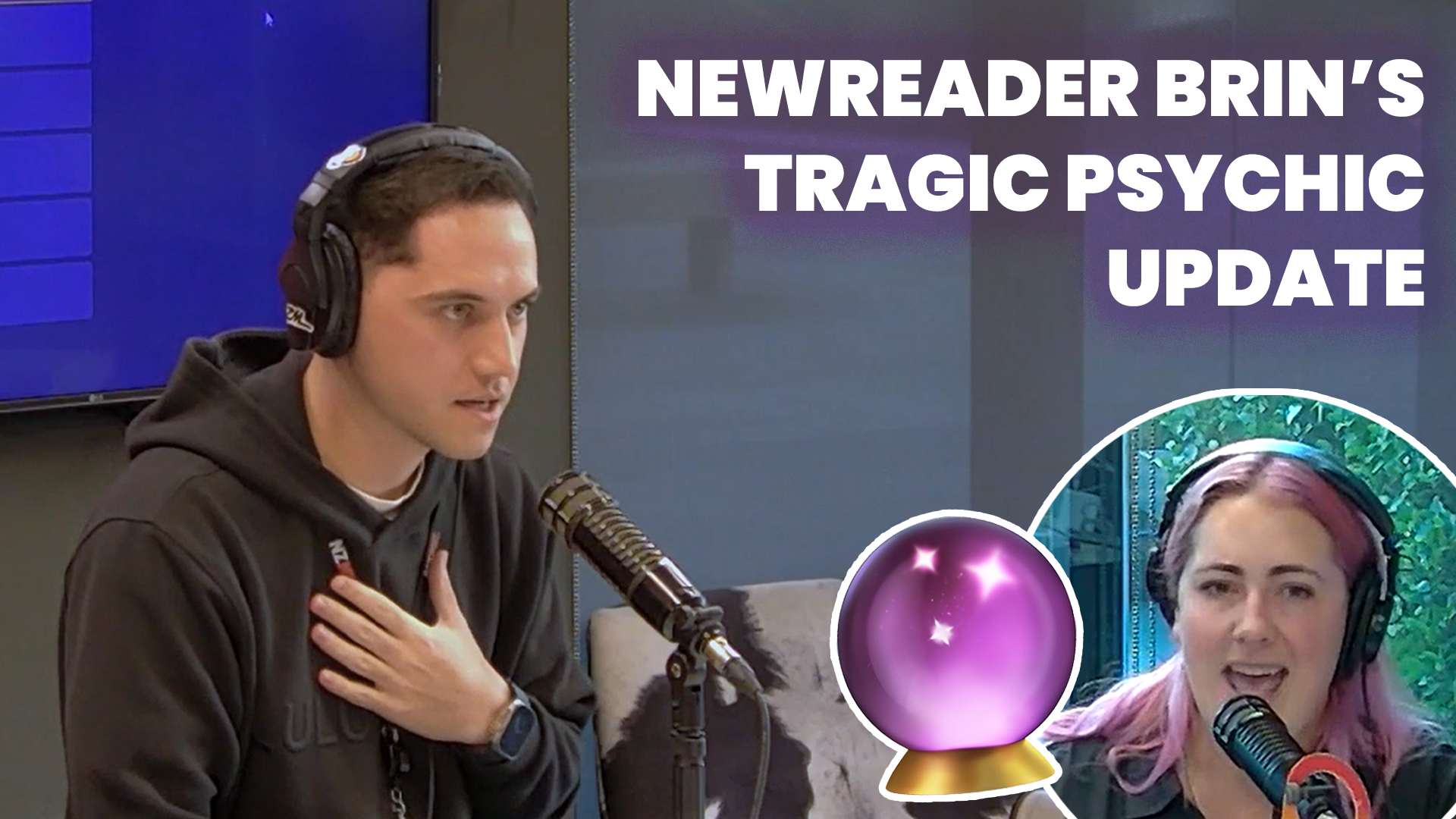 Newsreader Brin's Tragic Psychic Update