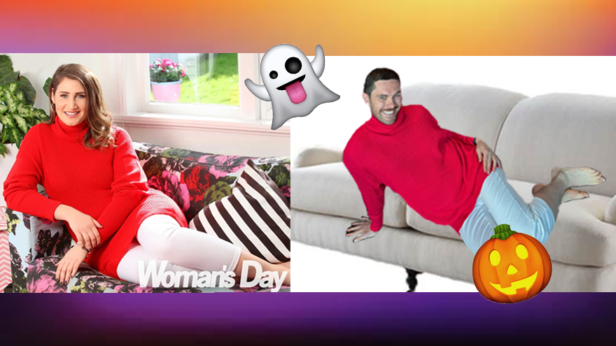 For Halloween Clint revives the 2018 photoshoot that STILL haunts Bree