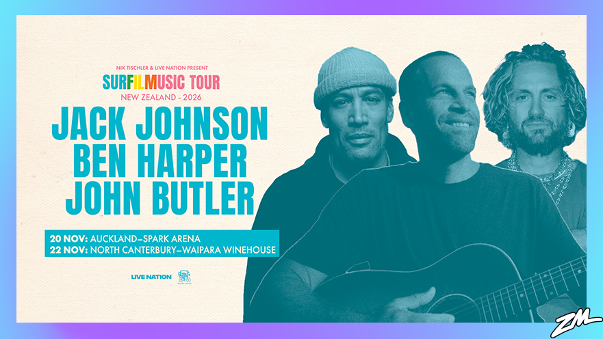 Jack Johnson is coming to New Zealand