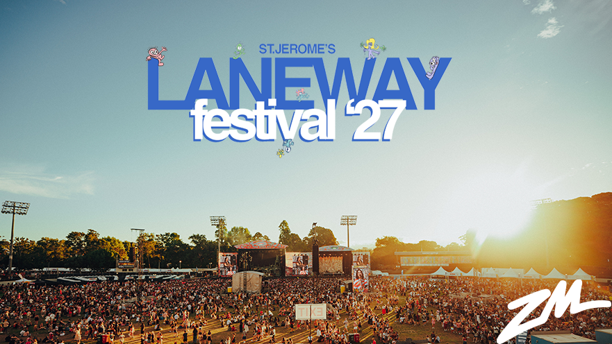 Just announced! The Laneway 2027 lineup