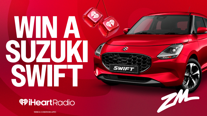 Win a brand-new Suzuki Swift with iHeartRadio