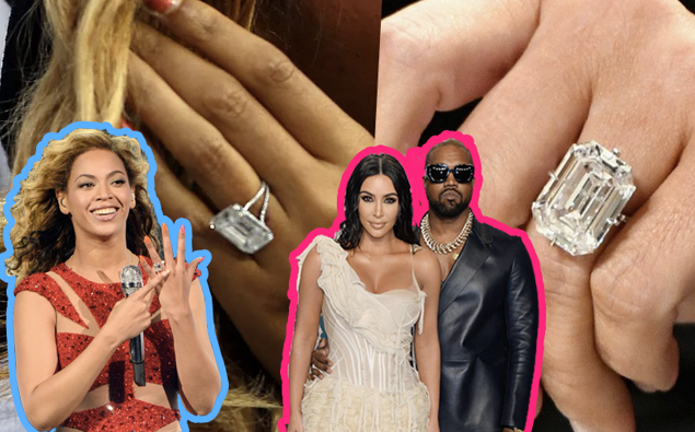 Expensive 4 Rings Since it's engagement season in Hollywood, we've made a list of some of ...