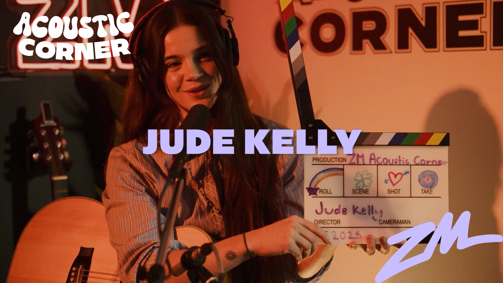 How LUCKY are we?!.. Getting Jude Kelly in ZM's Acoustic Corner!