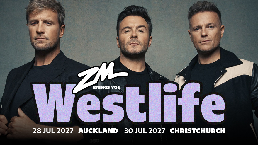 Westlife are coming to New Zealand in 2027!