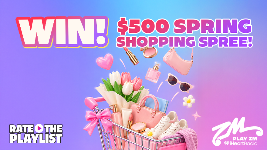 Rate ZM's Playlist and win a $500 shopping spree!