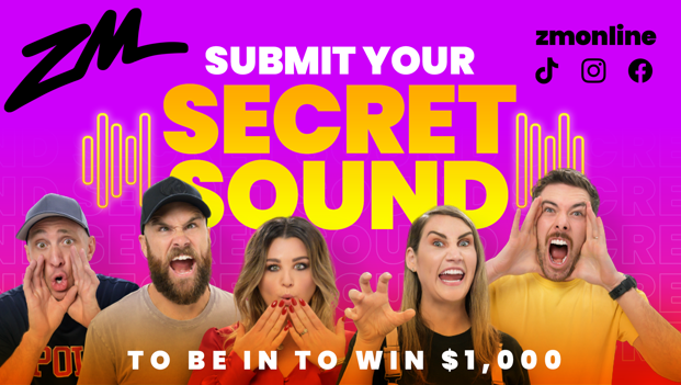 Submit Your Secret Sound To Be In To Win $1,000!