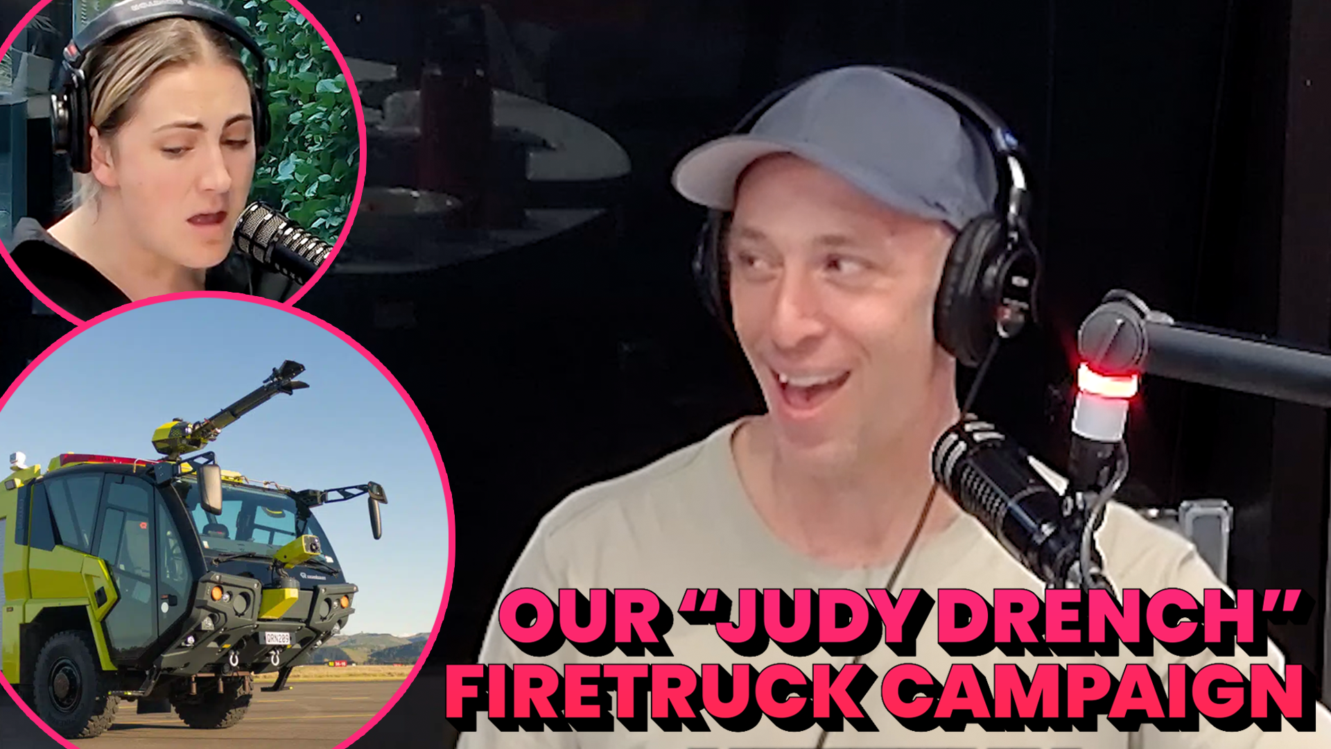 Fletch, Vaughan & Hayley's "Judy Drench" Hawke's Bay Fire Truck Campaign