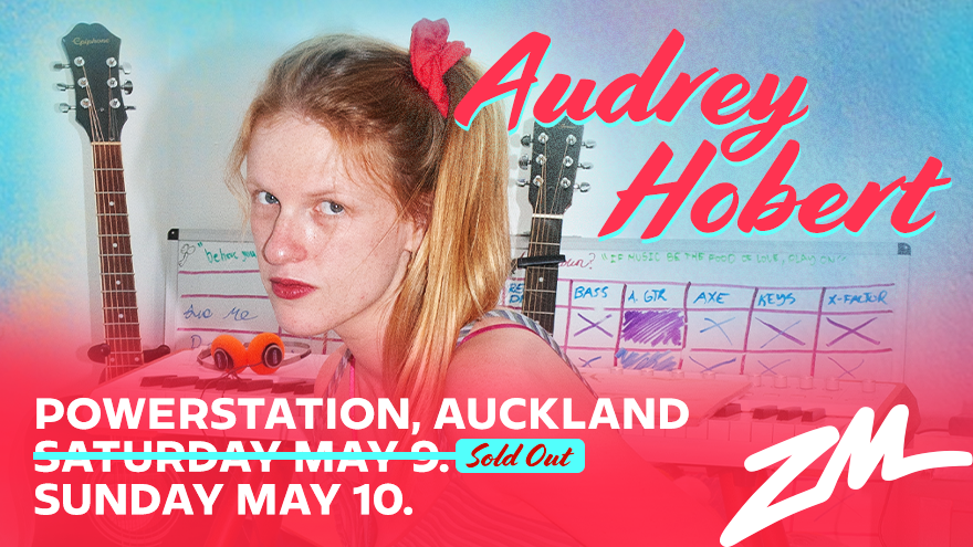 Audrey Hobert in Auckland this May