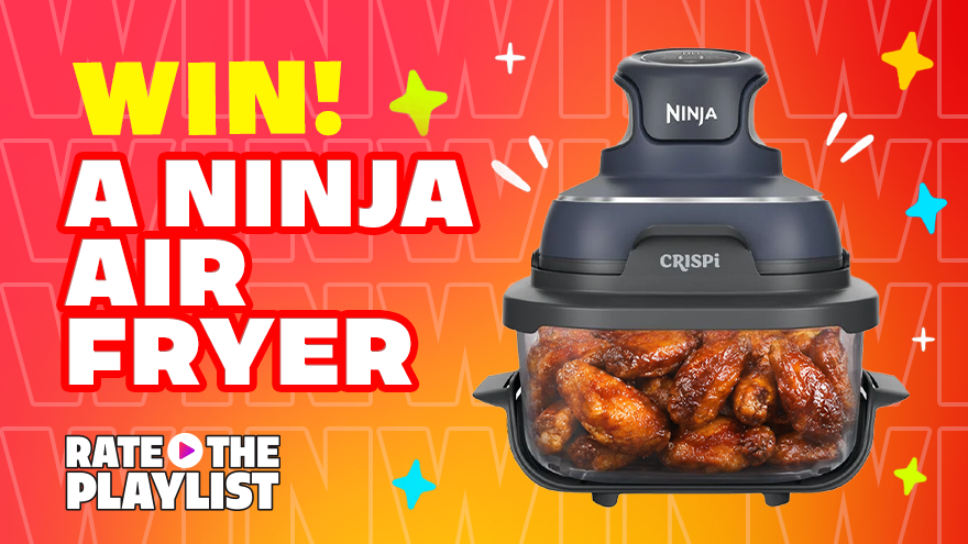 Rate our playlist and win a Ninja Crispi