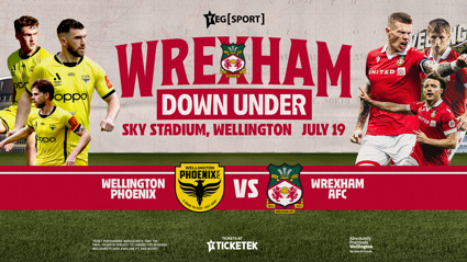 Wrexham AFC are coming to NZ