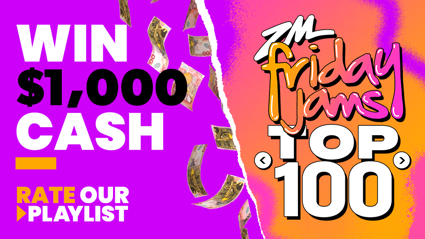 WIN $1,000 CASH by voting in ZM's Friday Jams Top 100 Countdown!
