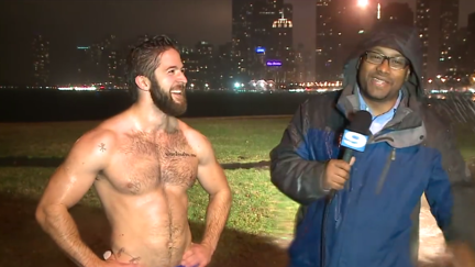 Sexy Man Goes Running Shirtless In the Rain and Is Our New Favourite Man