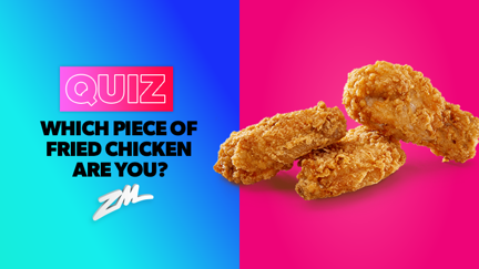 QUIZ: Which piece of fried chicken are you?