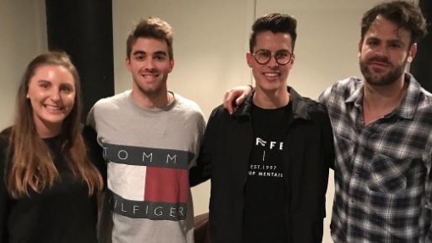 Cam and Georgia sit down for yarns with THE CHAINSMOKERS!
