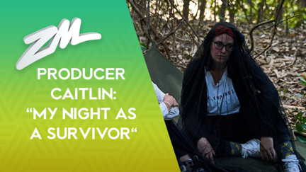"My Night As A Survivor" Producer Caitlin's night in the jungle for Survivor NZ