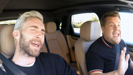 NEW Carpool Karaoke episode sees James Corden and Adam Levine pulled over by police!