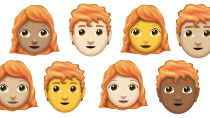 Ginger emojis are finally coming this week!