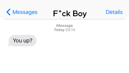 How to spot an f-boy