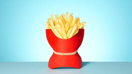 Fries are actually healthier than a salad and our day has been made