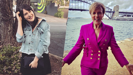 Hilary Barry gives dating advice to Producer Caitlin