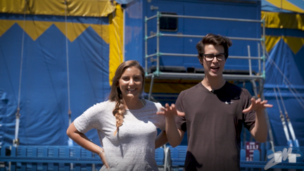 Cam and Georgia venture into the world of Kooza, Cirque Du Soleil