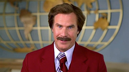 Our favourite anchorman Ron Burgundy is back!